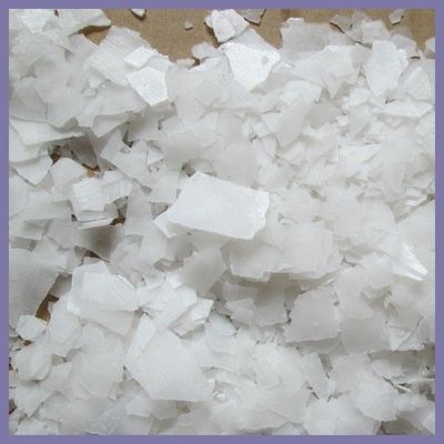 Katı Sodyum Hidroksit NaOH Kağıdı ve Selüloz Pulpası 25kg/Çanta Cas 1310-73-2